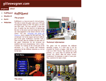 Tablet Screenshot of gilleswagner.com